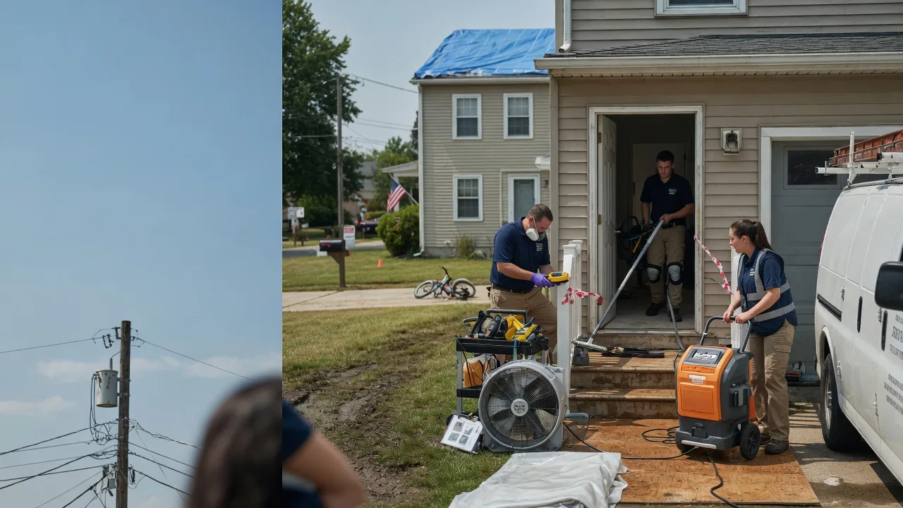 Water Damage Repair in Everson, PA near me